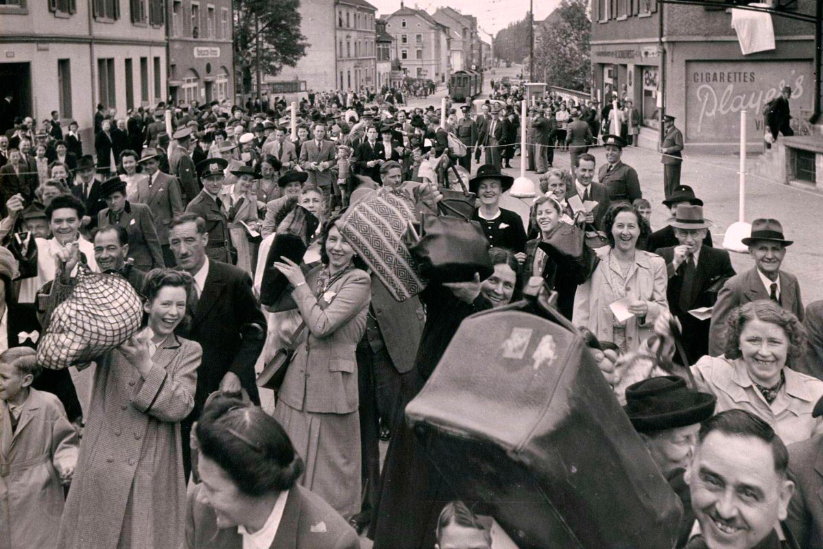 Hebeltag in Riehen 1947