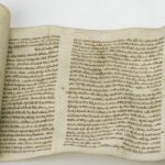 Historische Thora-Rolle, foto: Axel Hupfer